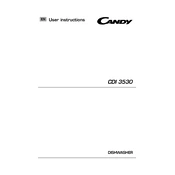 Candy CDI 3530 E-80 manual cover