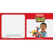 Fisher Price Mattel Trio Building Set P6837 Toy manual cover