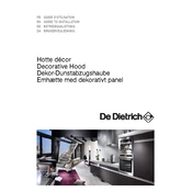 De Dietrich DHD921X Hood manual cover