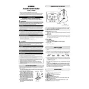 Yamaha System68N Guitar manual cover