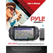 Pyle PKIASOUL14 Stereo Receiver manual cover