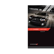 Dodge Charger SRT 2014 Sedan manual cover