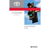 Toyota FJ Cruiser 2011 SUV manual cover