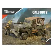 Mega Construx Mattel Call of Duty Infantry Scout Car FDY77 Construction Set manual cover