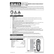 Sealey TA050 Tachometer manual cover