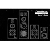 Bose OmniVector Speakers manual cover