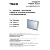 Toshiba BMS-TP0641ACE Controller manual cover