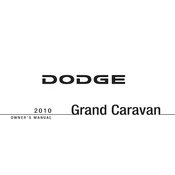 Dodge Grand Caravan 2010 Minivan manual cover