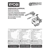 Ryobi RY141612 Washer manual cover