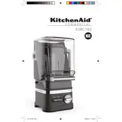 KitchenAid KSBC1B2 Blender manual cover