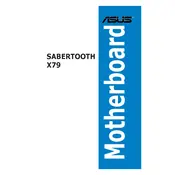 ASUS SABERTOOTH X79 Motherboard manual cover