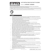 Sealey ATD25301 Tie Down manual cover