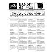 Peavey Bandit 65 Amplifier manual cover