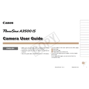 Canon PowerShot A3500 IS manual cover