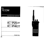 Icom IC-P2CT Transceiver manual cover