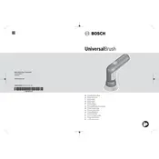 Bosch UniversalBrush Brush manual cover