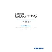 Samsung Galaxy Tab S 10.5 US Cellular SM-T807RTSAUSC Tablet manual cover