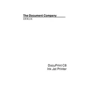 Xerox DocuPrint C8 Printer manual cover