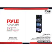 Pyle PPHP2109B Speaker manual cover