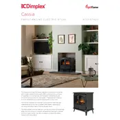 Dimplex Cassia Noir RTOFSTV20 Electric Stove