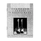 Fender Standard Precision Bass 1983 Guitar manual cover