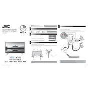 JVC LT-65K800 manual cover