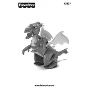 Fisher Price Mattel Imaginext Small Dragon X5827 Toy manual cover