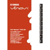 Yamaha Venova YVS-120 Woodwind manual cover