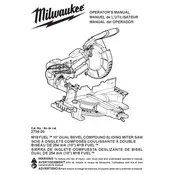 Milwaukee M18 Fuel 2734-20 Saw manual cover