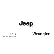 Jeep Wrangler Unlimited 2010 SUV manual cover