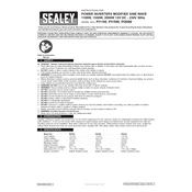 Sealey PI1100 Inverter manual cover