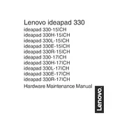 Lenovo IdeaPad 330-15ICH Laptop manual cover