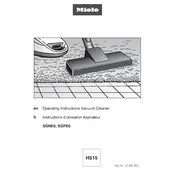 Miele Complete C3 Brilliant PowerLine SGPE0 Vacuum Cleaner manual cover