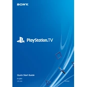 Sony PlayStation TV VTE-1016 manual cover