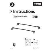 Thule Edge Fixpoint 720701 manual cover