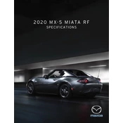 Mazda MX-5 Miata RF 2020 manual cover