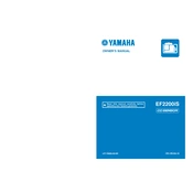 Yamaha EF2200iS manual cover