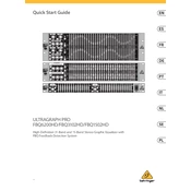 Behringer FBQ6200HD manual cover