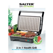 Salter EK2384 2 in 1 Health Grill manual cover