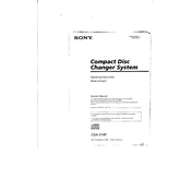 Sony CDX-51RF manual cover