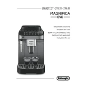 DeLonghi ECAM292.33.SB manual cover