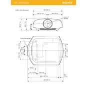 Sony VPL-VW1100ES manual cover