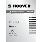 Hoover DYC 7913NBX-S manual cover