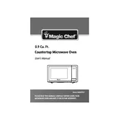 Magic Chef HMM990ST Microwave manual cover