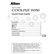 Nikon Coolpix W150 manual cover