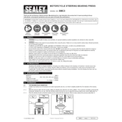 Sealey SMC3 Press manual cover