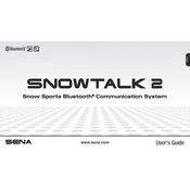 Sena Snowtalk 2 manual cover