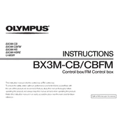 Olympus BX3M-CB CBFM manual cover