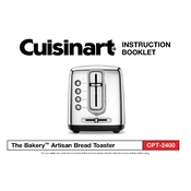 Cuisinart CPT-2400 manual cover