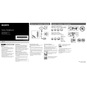 Sony XBA-H1 manual cover